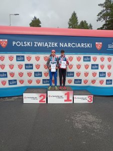 Dawid Pilch ze srebrnym medale Mistrzostw Polski w kategorii juniorów młodszych